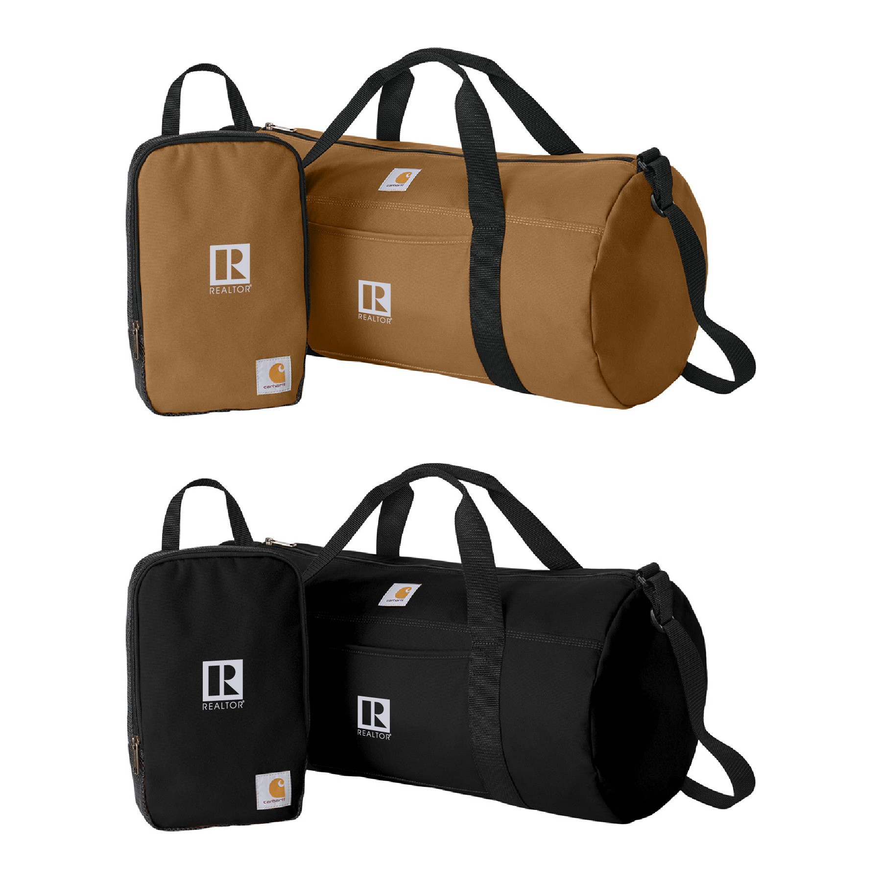 Carhartt® Canvas Packable Duffel with Pouch (BTO1057)