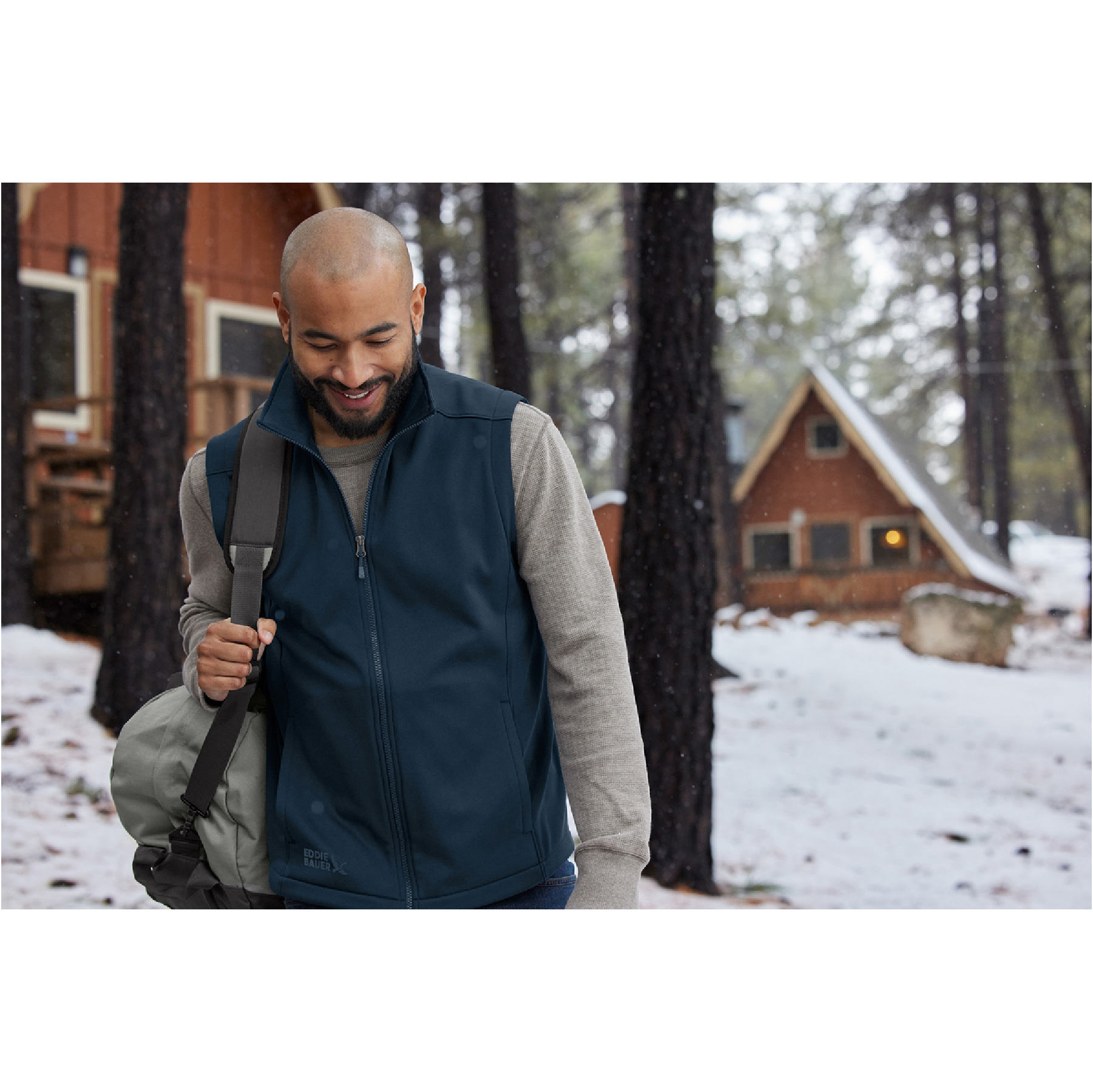Eddie Bauer® Smooth Mid Layer Fleece Vest #RCG4698 - WCR Team Store
